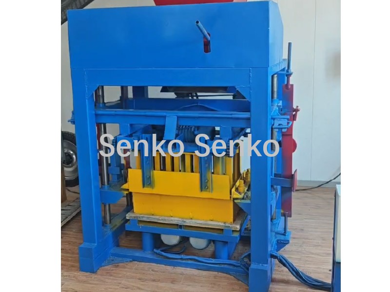 Manual Concrete Brick Forming Machine