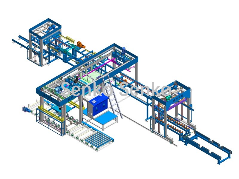 مكدس الطوب/الكتل ذو المؤازرة الكاملة MDJ-Z1200B - Senko
