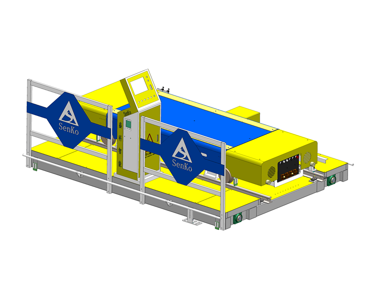 عربة نقل RGV أحادية الطبقة لفرن معالجة الطوب أحادي الطبقة