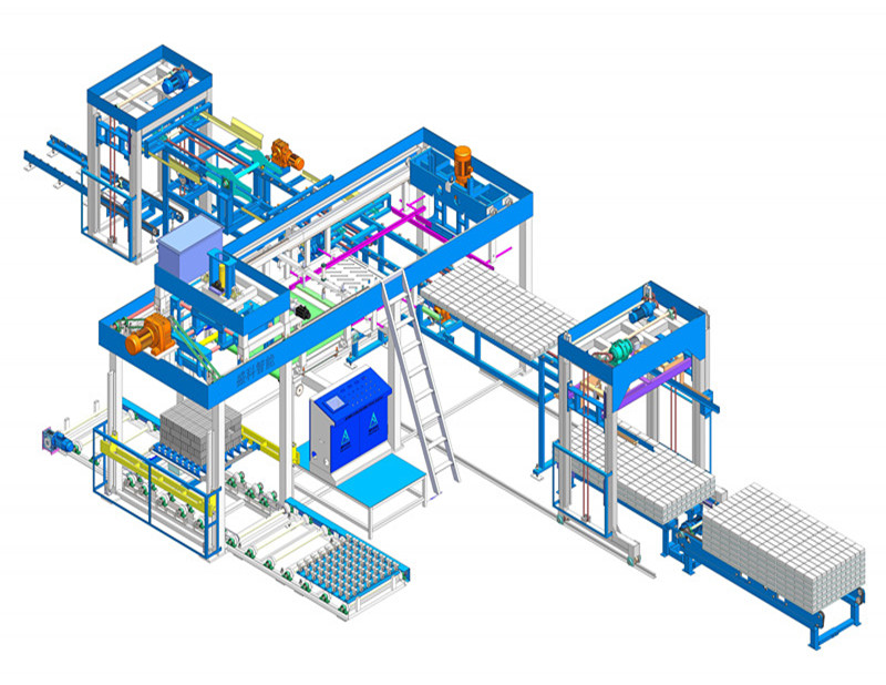 آلة تكديس الطوب الأوتوماتيكية (MDJ-Z1200C)