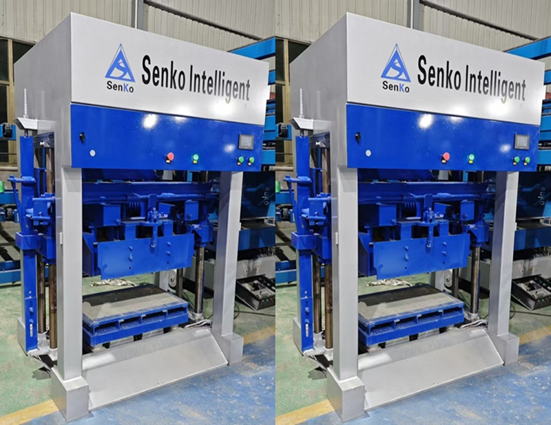 آلة صنع القوالب التي يتم التحكم فيها بأزرار يدوية